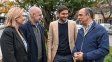 el precandidato a presidente horacio rodriguez larreta visito santa fe para reunirse con pullaro y corral