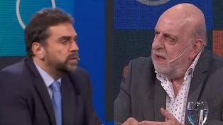 Nicolás Distasio y Horacio Pagani mantuvieron una discusión que fue bochornosa.