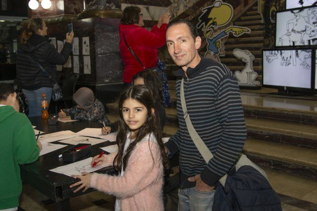 Delfina y Cristian Borean.   
