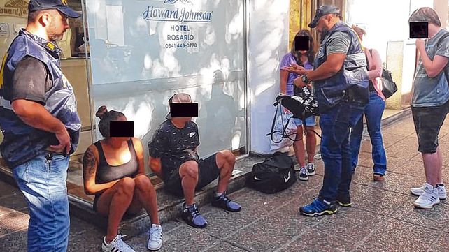 Fin de la carrera. Olivera y su pareja