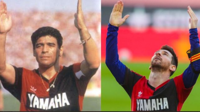 Maradona y Messi