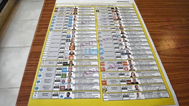 Récord de listas en Santa Fe de los partidos políticos