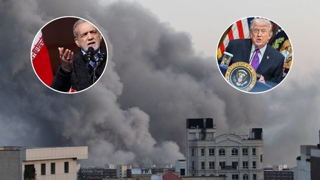 Donald Trump advirtió que “hoy Irán será golpeado duro” y que “se está considerando seriamente la destrucción total” de algunas zonas