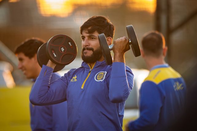 El zaguero central canalla tuvo algunos problemas musculares también en el torneo Apertura.