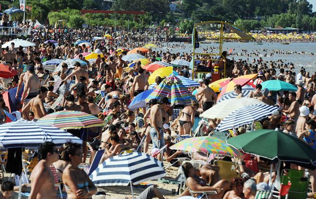 Mucho sol. Para la región central del país
