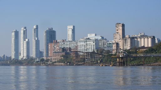 Brusca bajante del río Paraná: registra un nivel de apenas 77 centímetros en Rosario