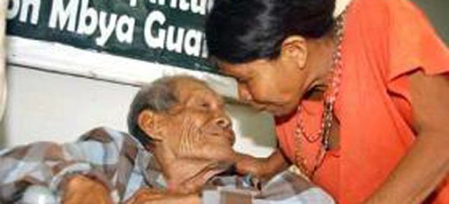 El mbya guaran&iacute; m&aacute;s longevo cumpli&oacute; 107 a&ntilde;os
