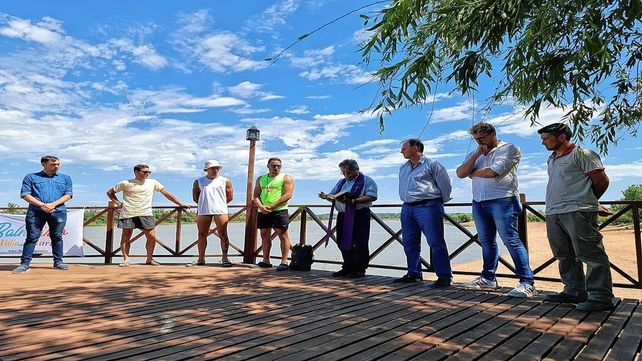 Valle María. El acto oficial fue este viernes