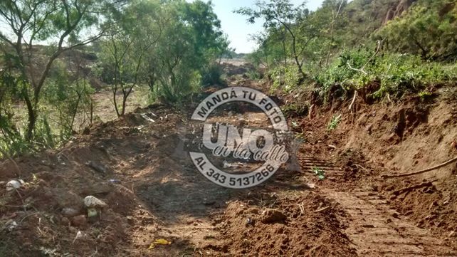 Generan inquietud trabajos de desmontes en la zona del Parque Nuevo