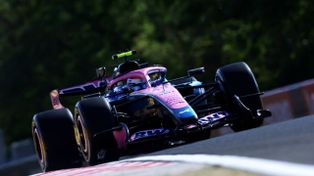 Franco Colapinto recuperó vueltas en Hungría tras el mal viernes en una FP3 donde los Alpine siguen lejos