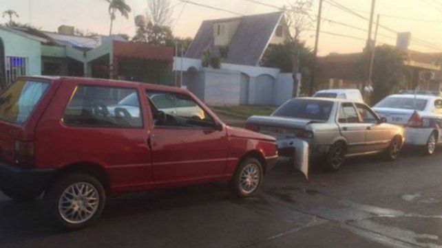 El hermano de la joven que mató a bordo de un Mini Cooper chocó un patrullero