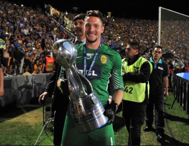 Jeremías Ledesma fue campeón en Central de la Copa Argentina. Después emigró al fútbol español.