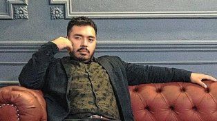 El cantante de cumbia Nicolás Mattioli, hijo de Leo Mattioli