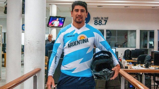Marcos Fuentes competirá en el Mundial de Bicicross.