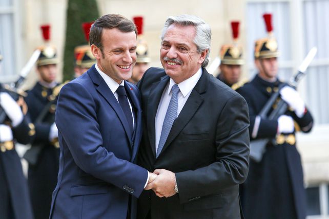 Amigo franc&eacute;s. Macron y Fern&aacute;ndez