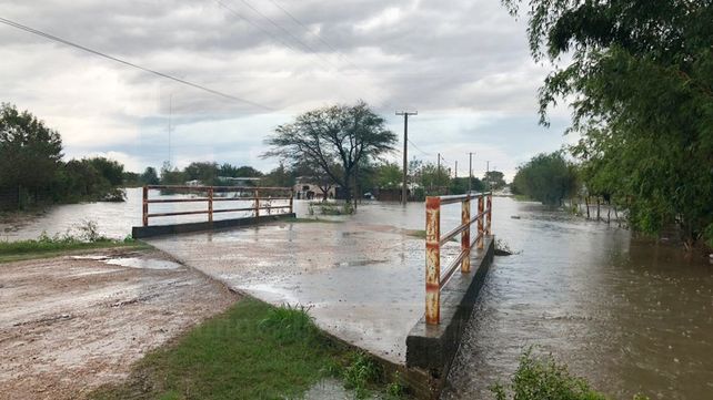 Mucha agua. En Feliciano ya llovió entre cinco y seis veces más que el promedio para este mes.