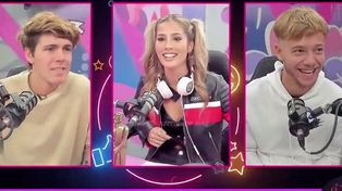 Marcos, Julieta y Nacho, en el programa Biri Biri, que se transmite por streaming.&nbsp;