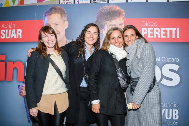 Mariangeles Castillo, Laura y Leticia D’aloisio y Majo Baldarenas