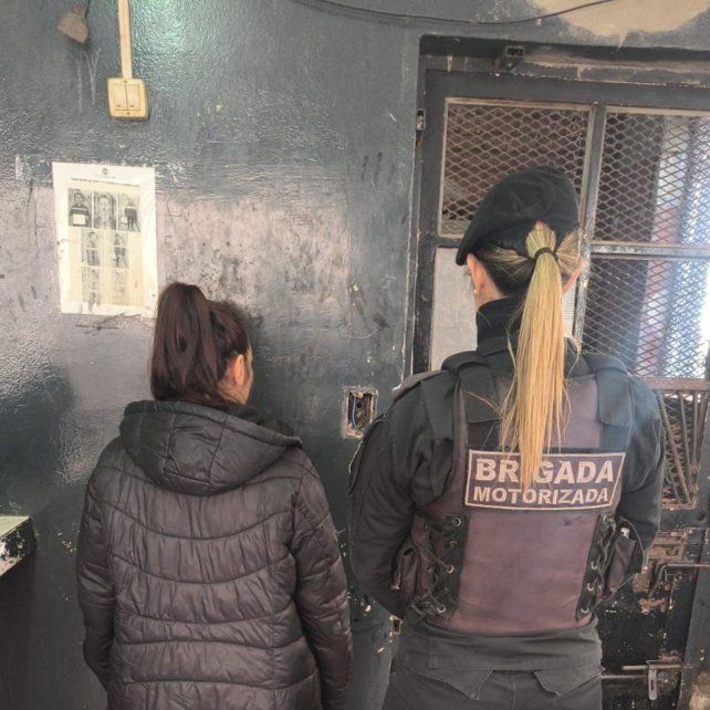 Natalia B. quedó bajo arresto por el robo en Urquiza al 2300.