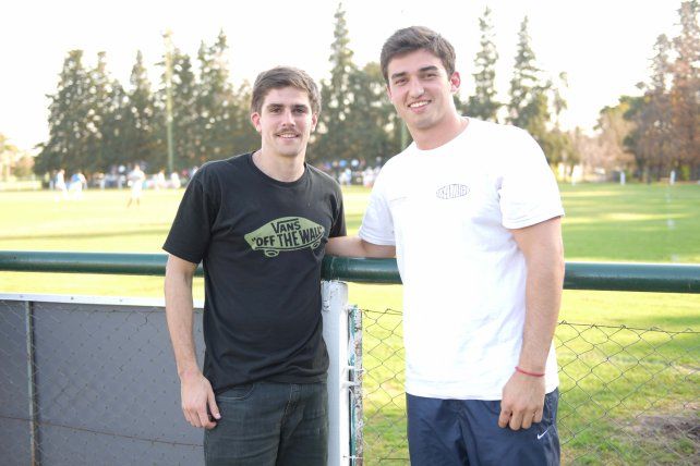 Tobi Pujol y Francisco Brasca. 