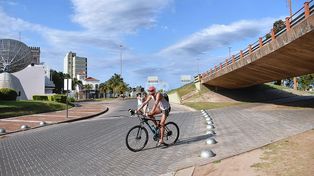 Un martes soleado en la ciudad y con temperaturas de primavera