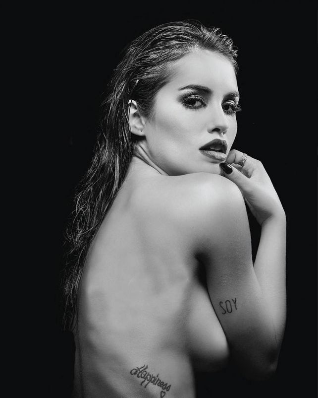 Lali Espósito reveló las imágenes sin Photoshop de una producción en topless