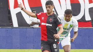 Con chances. Braian Rivero podría jugar de entrada contra Argentinos Juniors por el suspendido Julián Fernández.