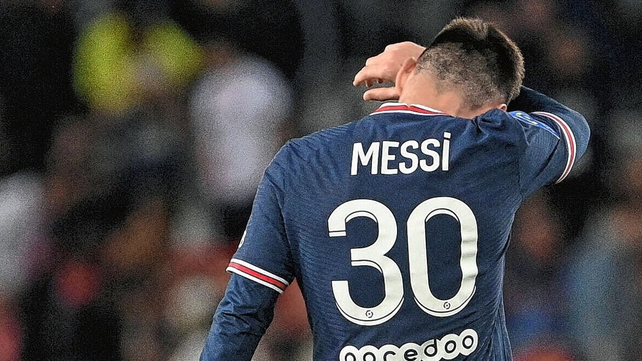 El PSG empató con Troyes y volvieron a silbar a Lionel Messi
