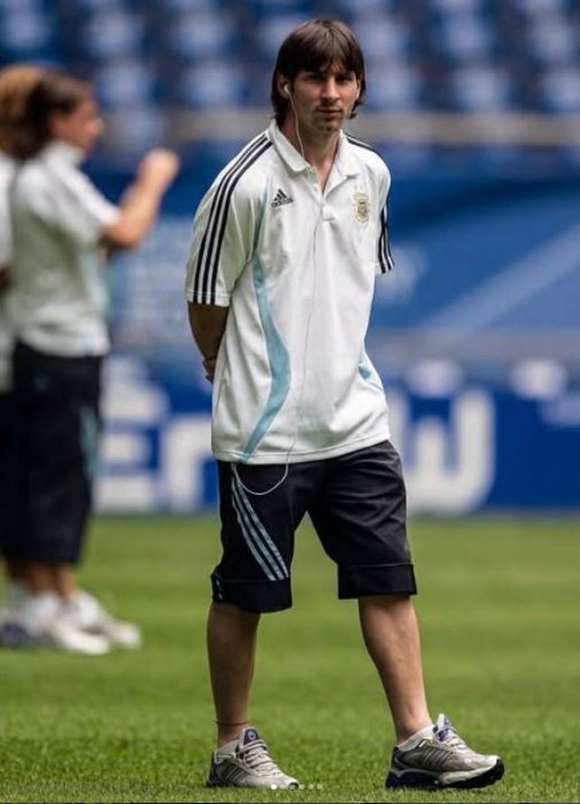 El astro argentino en el Mundial 2006