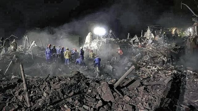 Rusia bombardeó Kiev: al menos ocho muertos y 70 heridos