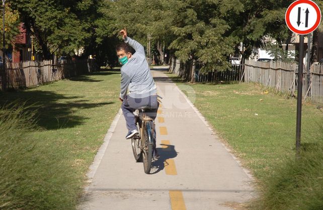 Ninguna ciclovía de la ciudad está en condiciones