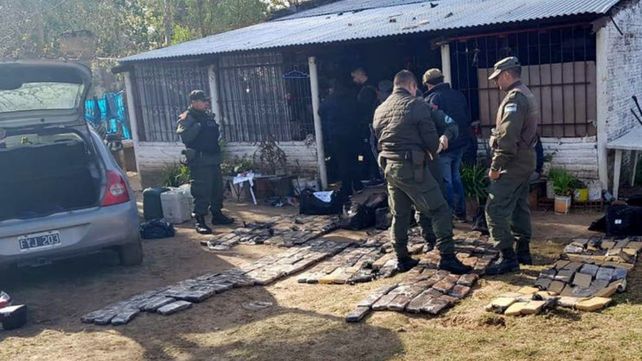 Condenaron en Santa Fe a una banda que traficaba marihuana por la hidrovía del río Paraná