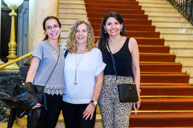Verónica Bolado, Mariela Sambade y Lorena Musa