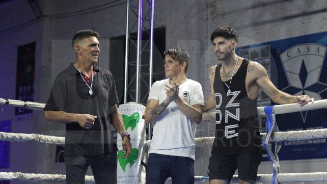 Antes del combate de fondo hubo combates amateurs
