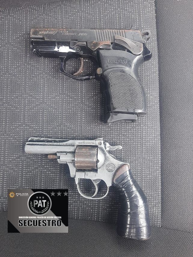 Dos detenidos tras una violenta entradera en zona sur