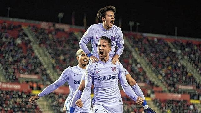 Barcelona derrotó 1-0 al Mallorca.