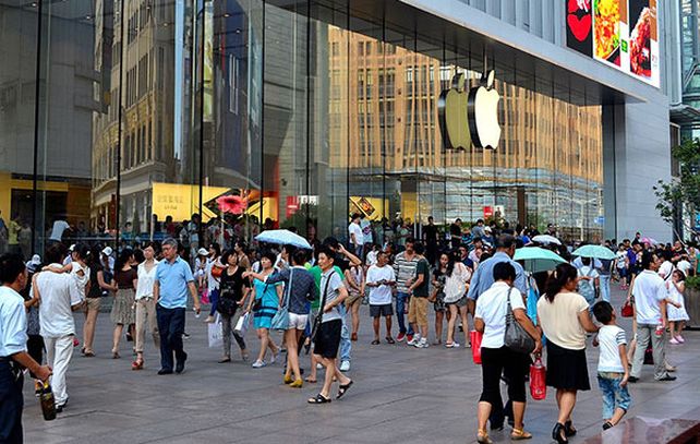 “La reacción de los clientes chinos al iPhone 5 fue increíble
