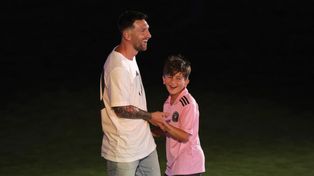 Thiago, el hijo mayor de Lionel Messi, fue incorporado a la academia de Inter Miami.