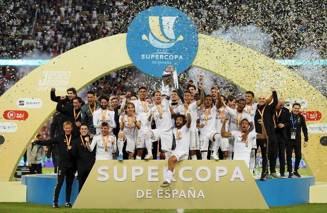 Real Madrid se quedó con la Supercopa de España