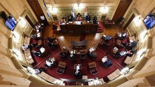 Recinto de la Cámara de Senadores de la provincia de Santa Fe