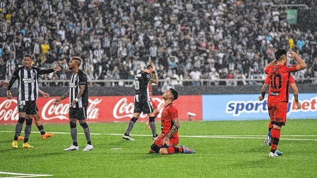 Patronato le jugó de igual a igual a Botafogo