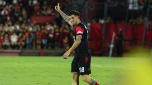 Volver a gritar. El Colo Ramírez celebra el tanto ante Tigre en el Coloso. Con la última victoria la lepra volvió a ilusionarse.
