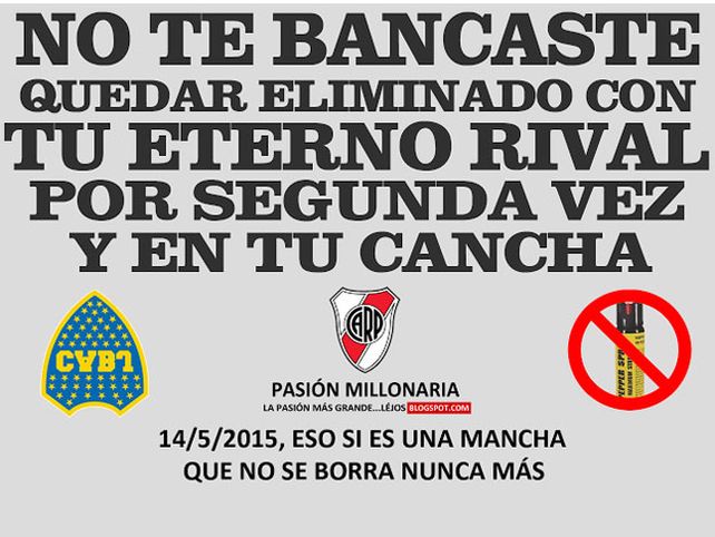 Los afiches millonarios luego del veredicto