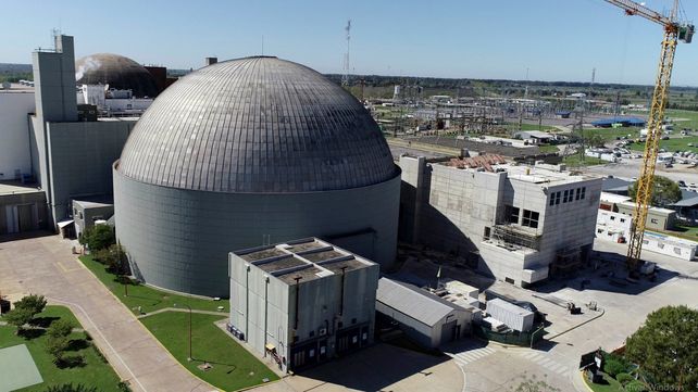 La Central Nuclear Atucha.