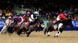 Acción del Shetland Pony Grand National en el segundo día del London International Horse Show, el viernes 19 de diciembre de 2025. (Ben Whitley/PA vía AP) Acción del Shetland Pony Grand National en el segundo día del London International Horse Show, el viernes 19 de diciembre de 2025. (Ben Whitley/PA vía AP)