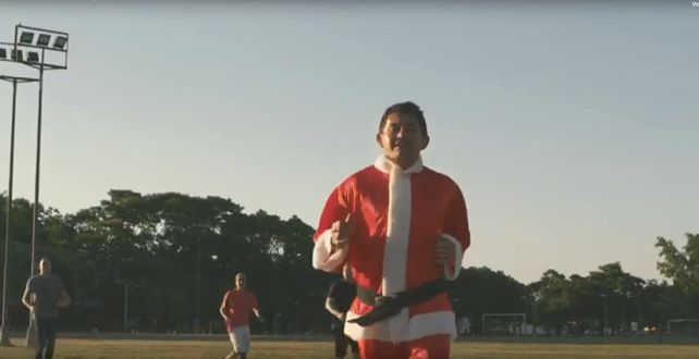 Pulga Rodríguez y Chaco Acevedo, en una inédita producción publicitaria