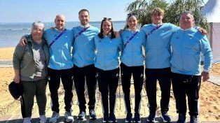 La delegación Argentina ya se encuentra en Encarnación para la prueba de 10km.