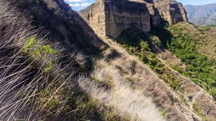 El cerro Mandango en Vilcabamba