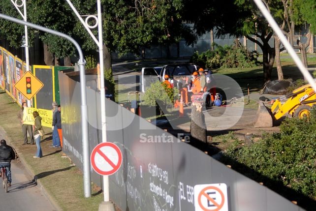 Siguen adelante los trabajos en el Parque Alberdi