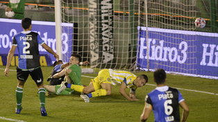Por duplicado. Marco Ruben hizo en 2021 los últimos dos goles de Central frente a Banfield.